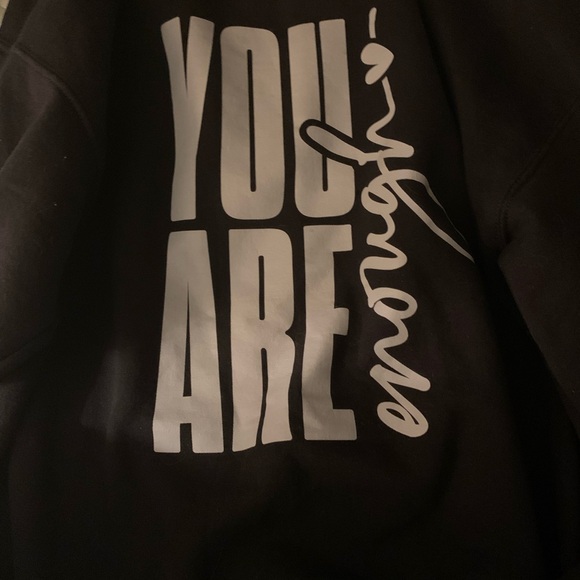 NWT Handmade WMS GILDAN SIZE LG SWEATSHIRT” you are Enough “ - Picture 9 of 14